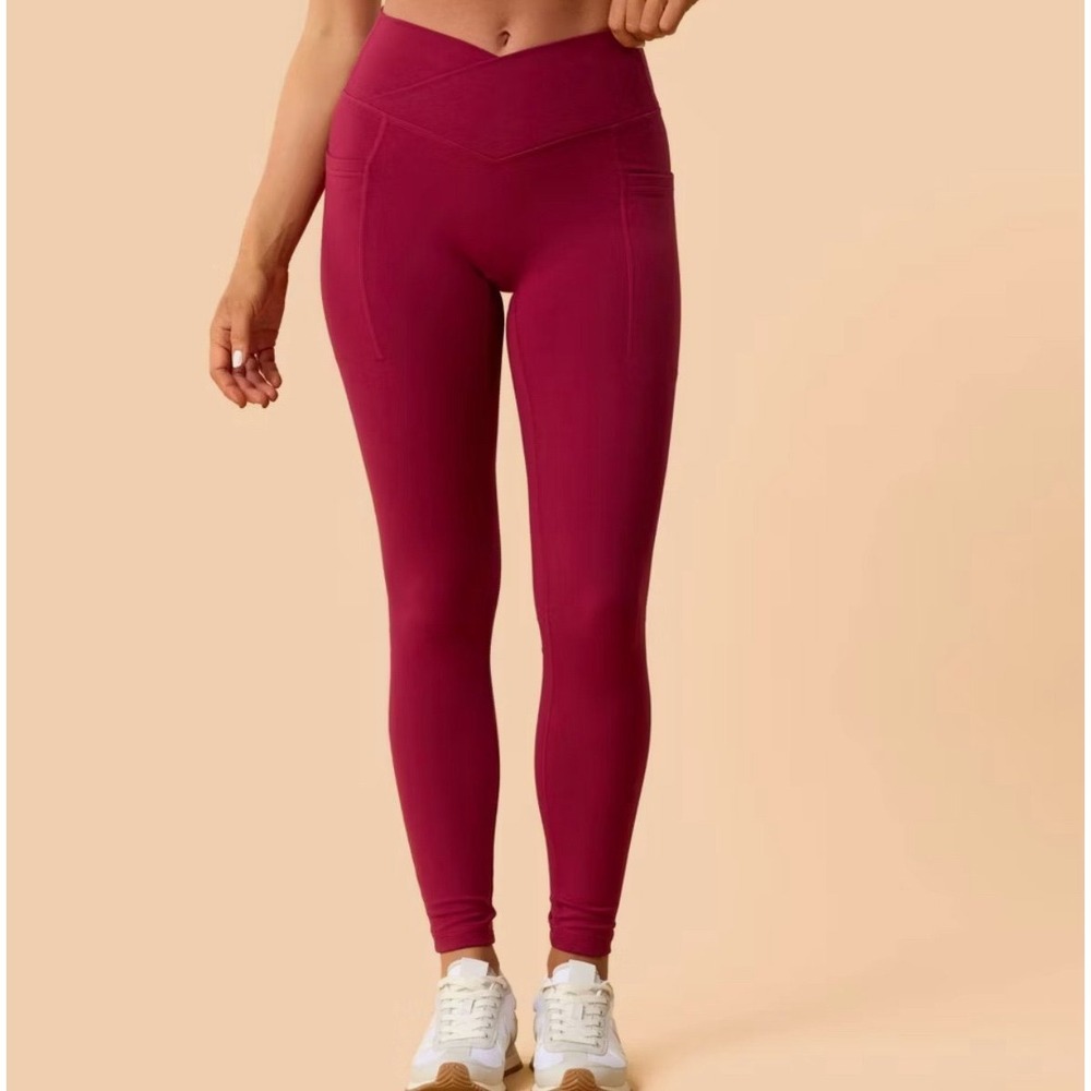 Blogilates Women's Crisscross High-Rise Leggings - S